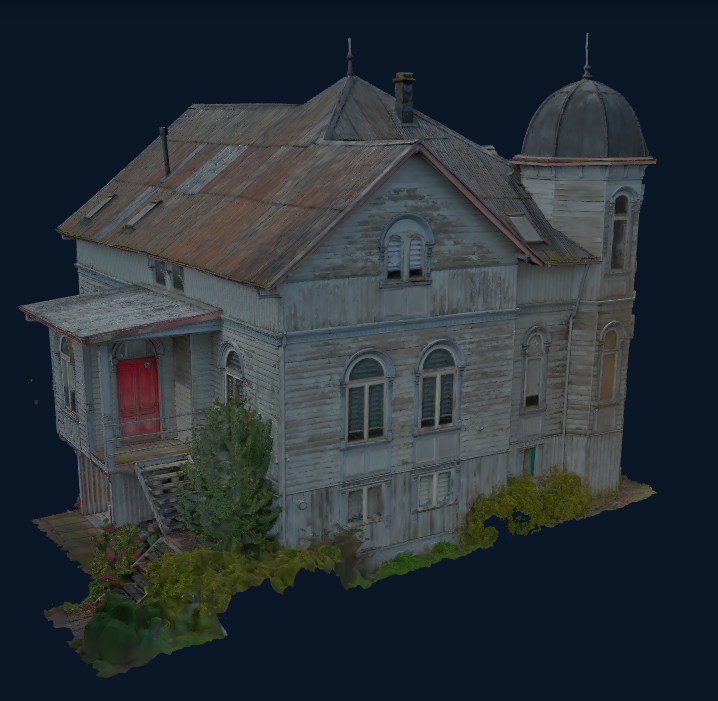 Modelo 3D fotorrealista de vivienda